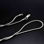 19.7" Snake Chain 925 Sterling Silver Necklace necklace Trendsi