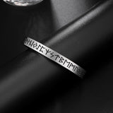24 Futhark Rune Cuff Bracelet cuff bracelet Viking Warriors
