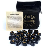 25Pcs Natural Stone Crystal Runes Hobbies & Creative Arts Viking Warriors