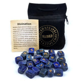 25Pcs Natural Stone Crystal Runes Hobbies & Creative Arts Viking Warriors