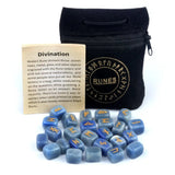 25Pcs Natural Stone Crystal Runes Hobbies & Creative Arts Viking Warriors