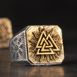 925 Silver Viking Valknut Ring ring Viking Warriors