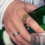 925 Silver Viking Valknut Ring ring Viking Warriors