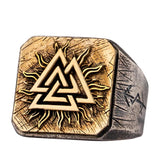925 Silver Viking Valknut Ring ring Viking Warriors