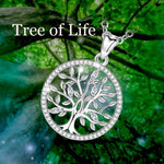 925 Sterling Silver Tree of Life Necklace Necklaces Viking Warriors