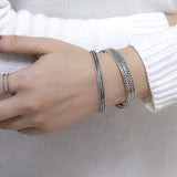 925 Sterling Sliver Viking Celtic Leaf Bracelet Bracelets Viking Warriors