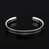 925 Sterling Sliver Viking Celtic Leaf Bracelet Bracelets Viking Warriors