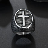 Knight Templar Crusaders Cross Ring