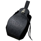Viking Cosplay Leather Coin Pouch