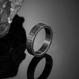 Antique Triangles pattern Nordic Ring Rings Viking Warriors