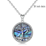 Aurora borealis Tree of Life Necklace Necklaces Viking Warriors