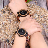 Autumn Forest Men - Women Wood Wristwatches Watches Viking Warriors