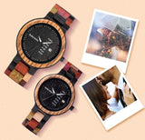 Autumn Forest Men - Women Wood Wristwatches Watches Viking Warriors