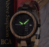 Autumn Forest Men - Women Wood Wristwatches Watches Viking Warriors
