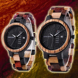 Autumn Forest Men - Women Wood Wristwatches Watches Viking Warriors