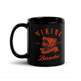 Berserker Black Glossy Mug Mugs Viking Warriors