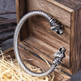 Bjorn Stainless Steel Bear Armring Bracelet Bracelets Viking Warriors