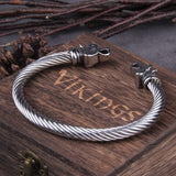Bjorn Stainless Steel Bear Armring Bracelet Bracelets Viking Warriors