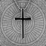 Black Cross Necklace Black Cross Necklace Viking Warriors