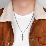 Black Cross Necklace Black Cross Necklace Viking Warriors
