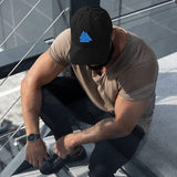 Blue Valknut Distressed Dad Hat Hats Viking Warriors