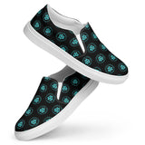 Blue Valknut Men’s slip-on canvas shoes Shoes Viking Warriors