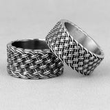 Braided Celtic Knot Rings Rings Viking Warriors