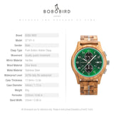 Business Quartz Wooden Watches Watches Viking Warriors