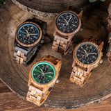 Business Quartz Wooden Watches Watches Viking Warriors