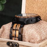 Business Quartz Wooden Watches Watches Viking Warriors