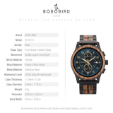 Business Quartz Wooden Watches Watches Viking Warriors