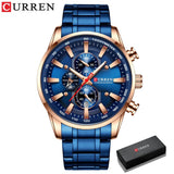 Business Stainless Steel Chronograph Watch Viking Warriors