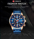 Business Stainless Steel Chronograph Watch Viking Warriors