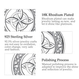 Celtic Knot Sterling Silver Necklace Necklaces Viking Warriors
