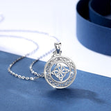 Celtic Knot Sterling Silver Necklace Necklaces Viking Warriors