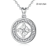Celtic Knot Sterling Silver Necklace Necklaces Viking Warriors