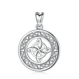 Celtic Knot Sterling Silver Necklace Necklaces Viking Warriors