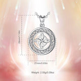 Celtic Knot Sterling Silver Necklace Necklaces Viking Warriors