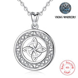 Celtic Knot Sterling Silver Necklace Necklaces Viking Warriors