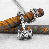 Celtic Knot Thor's Hammer Pendant Necklaces Viking Warriors