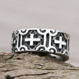 Classic Cross Ring Viking Warriors