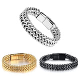 Double Chain Bracelets Bracelets Viking Warriors
