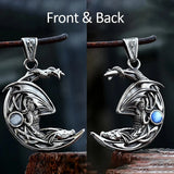 Dragon Moon Necklace Necklace Viking Warriors