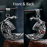Dragon Moon Necklace Necklace Viking Warriors
