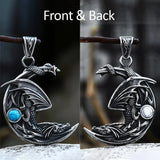 Dragon Moon Necklace Necklace Viking Warriors