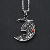 Dragon Moon Necklace Necklace Viking Warriors