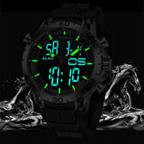 Dual Display Military Chronograph Watch Viking Warriors