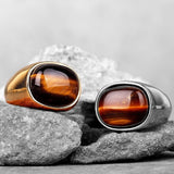 Erik the Red Wood Grain Ring Rings Viking Warriors