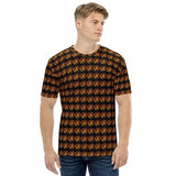 Fire Valknut All Over Print Men's T-Shirt Shirts & Tops Viking Warriors