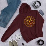 Fire Viking Compass Hoodie Shirts & Tops Viking Warriors